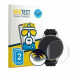 BROTECT - Screenprotector voor Amazfit Cheetah 2 Pro - Folie Beschermfolie transparant volledig dekking - 2 Stuks