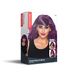 Bristol Novelty BW559 Gotische promotievenpruik, lila, paars, eenheidsmaat