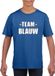 Bellatio Decorations Shoppartners Bv Sportdag team blauw shirt kinderen 146/152