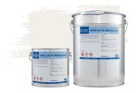 Wixx 2K PU Peinture Métallique - 5L - RAL 9010 | Blanc Pur