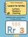 Learn to Write: Letters and Numbers with Counting Activities: Letters & Numbers Tracing Workbook: Handwriting Practice with Counting Activities on ... Preschool, Pre-K, Kindergarten & Homeschool