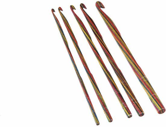 KnitPro Symfonie haaknaalden hout 5.50mm