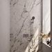 Brauer Brushed Edition Thermostatische Regendoucheset Inbouw - Hoofddouche 20 cm - Gebogen Wandarm - Met Drukknoppen - Handdouche 3 Standen - Doucheslang - Geintegreerde Glijstang - Rvs