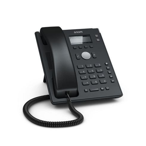Snom D120 IP Phone - Black - 2 Lines