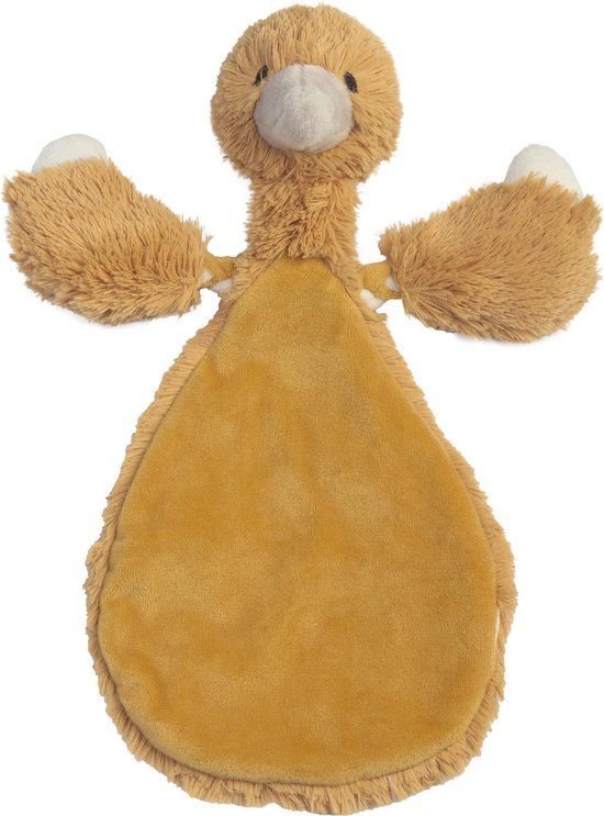 Happy Horse Eend Twine Knuffeldoekje - bruin