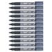 Pentel Bullet Point Paint Marker - Grijze inkt (Pack van 12 Markers)