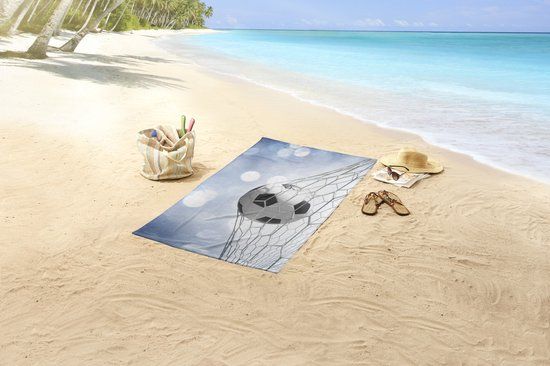 Good Morning Tijmen Strandlaken - 75x150 cm - Blue