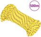 vidaXL Boottouw 5 mm 50 m polypropyleen geel