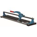 DEDRA tegelsnijder, handmatige tegelsnijder, 1000 mm snijlengte, met kogellagers, geleiderail met "X"-profiel, gewicht 10,25 kg, aluminium chassis, 6 kogellagers.