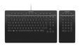 3Dconnexion Clavier Pro avec pavé numérique - Zwart - Qwerty