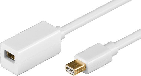 ACT AK3958 - Mini DisplayPort Male to Mini DisplayPort Female Cable - 3m - White