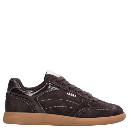 Liu Jo Connor 01 suède sneakers - bruin