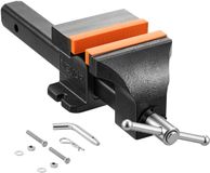 VEVOR Werkbankschroef met een Bekbreedte van 15 cm en een Klemkracht van 25 KN