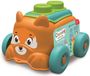 Clementoni Soft Clemmy - Seau avec set de construction et Chien - Blocs à empiler souples - Jouets pour bébés à partir de 6 mois