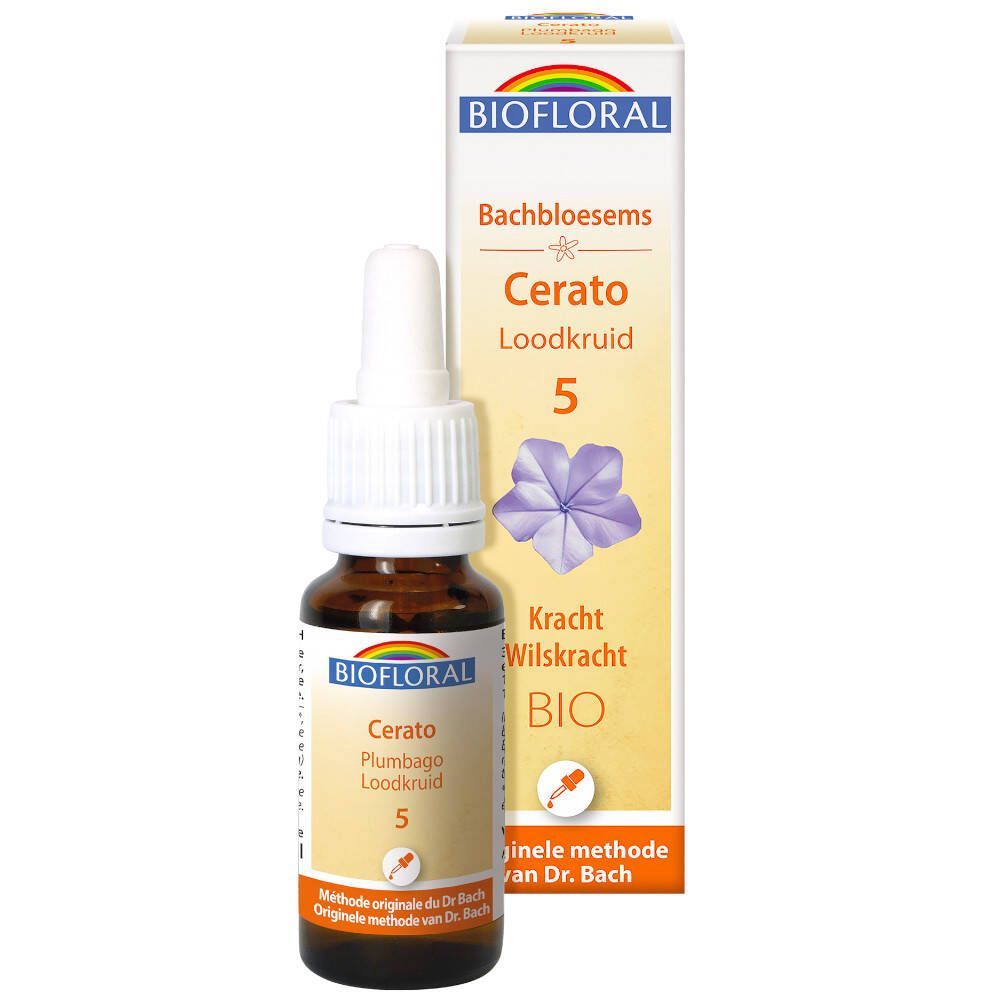 Biofloral Bachbloesems 05 Loodkruid Bio 20 ml