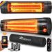 TRESKO® Infrarotstrahler 2500W mit WiFi & Fernbedienung