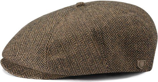 Brixton Brood Snap Cap Pet Bruin Khaki