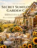 SECRET SUNFLOWER GARDEN CAFE: 秘密のひまわりガーデンカフェ 美しいひまわりガーデンを旅する大人の塗り絵