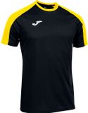 Joma Eco-Championship Shirt Korte Mouw Kinderen - Zwart / Geel