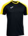 Joma Eco-Championship Shirt Korte Mouw Kinderen - Zwart / Geel