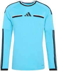 Adidas Referee 26 T-shirt Met Lange Mouwen Blauw L Man