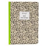 Mr. Wonderful Notitieboek A5 Animal Print Stippen, zacht maar savage