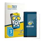 BROTECT Screenprotector 3 Stuks voor FiiO M33 R2R Beschermglas transparant