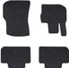 vidaXL - Automat - 4 - st - geschikt - voor - BMW - X3, - X4 - 2018-4D - Aft - Rubber