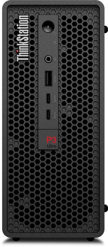 Lenovo ThinkStation P3 Ultra SFF Gen 2 Mini Tower Workstation Zwart