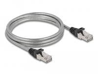 Delock 80109 Netwerkkabel Zilver 2 m Cat6a U/FTP (STP)