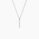 Fedor Collier Argent Blanc