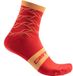 Castelli Climber's 3.0 Sokken 12 Cm Rood, Oranje EU 35-38 Vrouw
