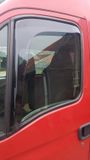 Heko Zijwindschermen Donker Getint Geschikt voor Opel Movano / Renault Master 2010-2022