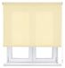Rouleau Shantung, couleur ivoire, dimensions 135 x 250 cm, translucide