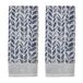 SKL HOME by Saturday Knight Ltd. Handdoek (2-Pack), Katoen, Denim Blauw, 16x26