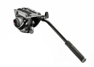 Manfrotto MVH500AH Statiefkop Zwart Aluminium 3/8"