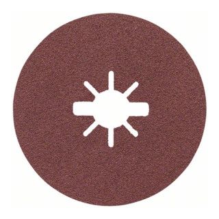 Bosch Expert for Metal X-LOCK - Fiberschijf - 115 x 22,23 mm - K80 - 50 stuks