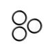 3MK HARDY Lens Protection Pro Cameralensbeschermer Apple iPhone 17 Pro / Pro Max Gehard glas Transparant, Zwart 1 stuk(s)