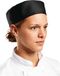 Whites Chefs Kleding A206-S Chef Skull Cap, Zwart