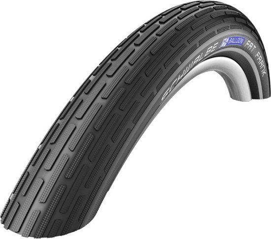 Schwalbe Fat Frank K-Guard - 28 inch x 2.00 - Zwart Reflecterend - Buitenband