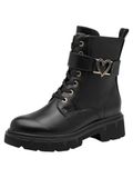 Marco Tozzi Dames Enkellaarsje 2-25247-47 001 F-breedte Maat: 40 EU
