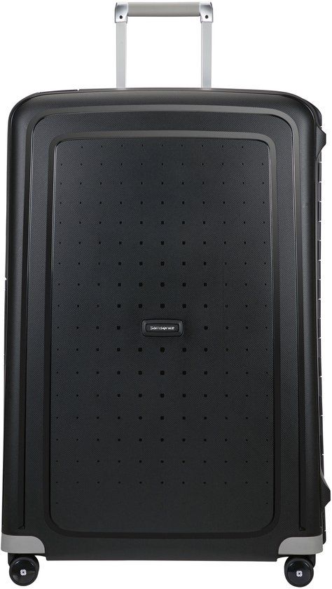 Samsonite S'CURE SPINNER 81/30 - Zwart - Hardcase - 138L - TSA cijferslot