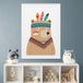 Ours Indien Affiche Enfants - 50x75 Cm