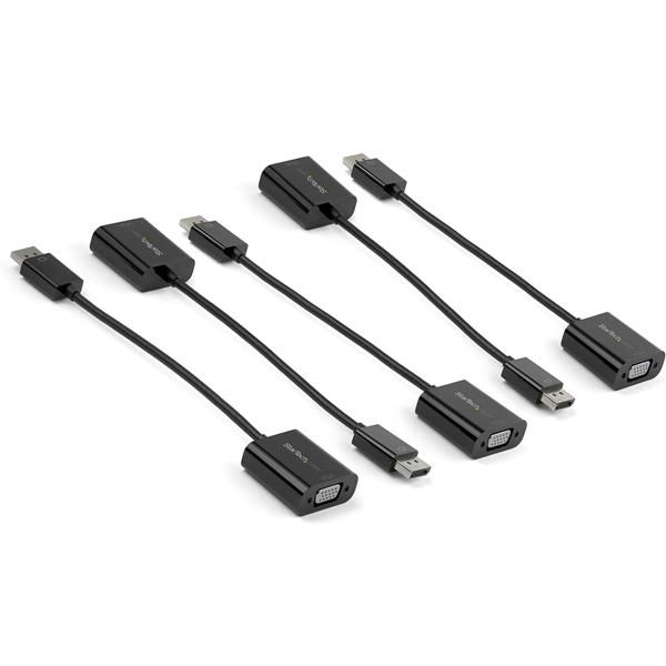 StarTech.com DisplayPort naar VGA adapter 1920x1200 - Set van 5