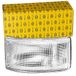 HELLA VALUEFIT Knipperlicht - Halogeen - 12V / 24V - Inbouw/Schroefaansluiting - Lenskleur: Transparent - Stekker: Platte stekker - Voor/rechts/links - Aantal: 10 - 2BE 004 119-021