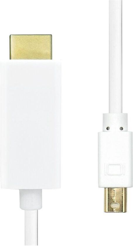 ProXtend MDP1.2-HDMI-003W video kabel adapter 3 m Mini DisplayPort Wit