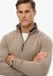 Superdry Essentials Pull en Coton à Demi-Fermeture Éclair Homme Husk Brown Marl XXL