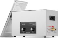 VEVOR 30L Ultrasone Reiniger - 360º - met Verwarmingstimer en Mand - Ultrasoonreiniger voor Brillen / Sieraden / Metalen onderdelen Gereedschap