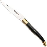 Laguiole en Aubrac Fly N13 L0712LLJ13EB Sandvik 12C27, ebbenhout, zakmes, 12 cm