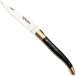 Laguiole en Aubrac Fly N13 L0712LLJ13EB Sandvik 12C27, ebbenhout, zakmes, 12 cm